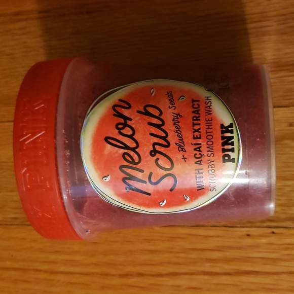 PINK Victoria's Secret Other - PINK Victoria Secrets Melon Scrub with Blueberry Seeds 10 oz